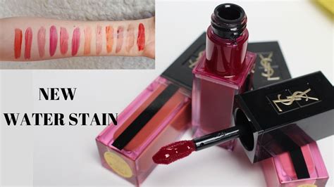 ysl water stain 604 review|YSL Water Lip Stain Swatches and Review – Escentual.